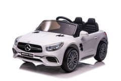 Lean-toys Mercedes SL65 S akkumulátoros autó fehér