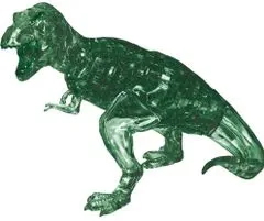 HCM Kinzel 3D kristály puzzle Tyranosaurus zöld 49 darab