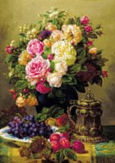 ENJOY Puzzle Jean-Baptiste Robie: Csendélet rózsákkal 1000 darab