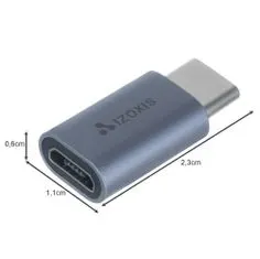 Izoksis 18934 Adapter OTG Micro USB 2.0 USB Type-C