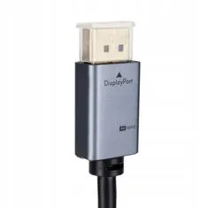 Izoksis 18930 kábel DisplayPort kijelző DP-DP 60Hz 4K 2m, fekete