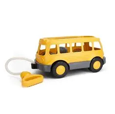 Green Toys Zöld játékok húzó iskolabusz