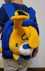 Klarion Imádnivaló játékos gyerek kék-sárga hátizsák Judy