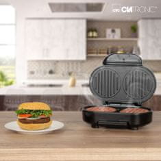 Clatronic HBM 3696 kontakt grill hamburgerhez