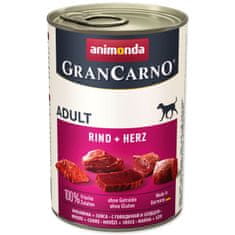 Animonda Gran Carno marhahús konzerv + szív - 400 g