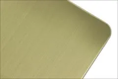 STEMA Arany rozsdamentes acél dupla fém talp SH-3003-1/G, állítható lábak, 70x40x72,5 cm, otthonra, irodába, szállodába és étterembe