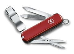 Victorinox 0.6463 NailClip 580 multifunkciós kés 65 mm, piros színű, 8 funkciós