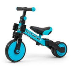 MILLY MALLY Gyerek háromkerekű bicikli 3az1-ben Optimus blue