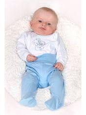 NEW BABY Csecsemő lábfejes nadrág Classic 74 (6-9 h) Fehér