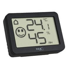 TFA 30.5055.01 - Digitális hőmérő páratartalom méréssel - fekete