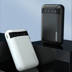 DUDAO K3Pro Power Bank 10000mAh 2x USB, fekete