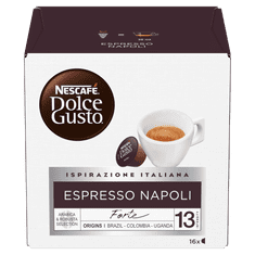 NESCAFÉ Dolce Gusto Espresso Napoli – kávé kapszulák – karton, 3x16 db