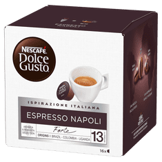 NESCAFÉ Dolce Gusto Espresso Napoli – kávé kapszulák – karton, 3x16 db