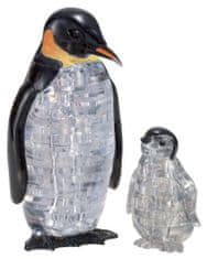 HCM Kinzel 3D kristály puzzle pingvinek / 43 darab