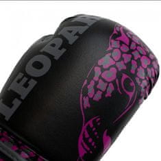 Noah SUPER PRO Gyermek bokszkesztyű Leopard - fekete/rózsaszín