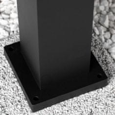 LUMILED Kerti lámpa E27 fekete oszlop TAXUS 50cm