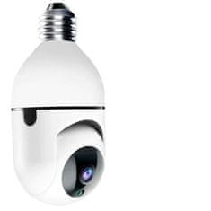 Mormark Hordozható, modern biztonsági kamera BULBCAM mozgásérzékelővel, éjjellátóval felszerelve