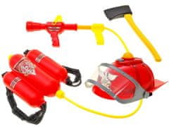 JOKOMISIADA Tűzoltó sisakkészlet, fényhang, ZA1678 tűzoltó készülék