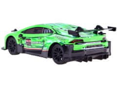 RAMIZ Lamborghini versenyautó távirányítóval- zöld