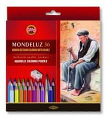 KOH-I-NOOR akvarell művészeti zsírkréták MONDELUZ művészeti készlet 36 db