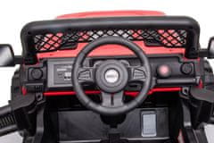 Beneo All Ride elektromos autó hátsókerék-meghajtással, fehér, 12V, USB, MP3, távirányító