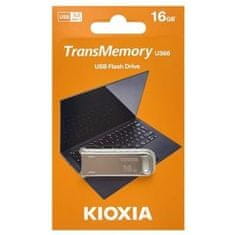 KIOXIA 16 GB USB Flash Biwako 3.0 U366 ezüst,