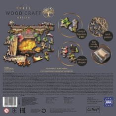 Trefl Wood Craft Origin puzzle a kandalló mellett 1000 db