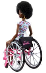 Mattel Barbie kerekesszékes modell, szívekkel díszített kezeslábasban - 194 HJT14