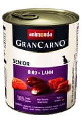 Animonda GRANCARNO cons. SENIOR borjúhús/bárány 800g