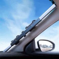 Autó szélvédő árnyékoló, autós árnyékoló szélvédőre, autós napellenző 150x60 cm-es, alumínium ötvözetű rolós árnyékoló | GLADESHADE