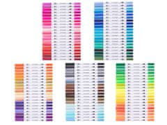 WOWO 100 színes marker készlet - Ideális kreatív projektekhez