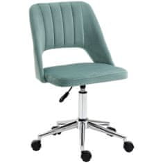 VINSETTO Irodai szék, Vinsetto, Acél/poliészter, Elforgatható, Állítható magasságú, 49 x 54 x 79-91 cm, Zöld