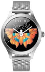 Gino Rossi Női Okosóra Sw014g-1 Ezüst Smartwatch