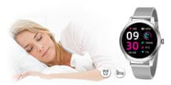Gino Rossi Női Okosóra Sw014g-1 Ezüst Smartwatch