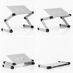 InnovaGoods Állítható többállású laptop asztal Omnible