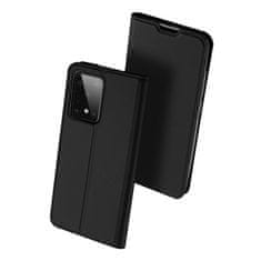WOZINSKY DUX DUCIS Skin Pro Könyvtok Samsung Galaxy S20 Ultra telefonhoz KP9499 fekete