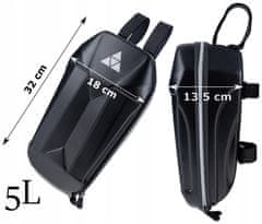 GOTEL Univerzális tok és táska elektromos rollerhez XL 5L vízálló