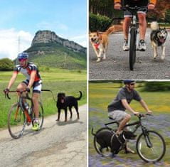 GOTEL Kutya bicikli póráz - kerékpározás
