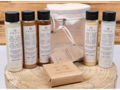 sarcia.eu PRIJA Ajándékcsomag Utazási kozmetikumok fürdéshez és zuhanyzáshoz + kozmetikai táska