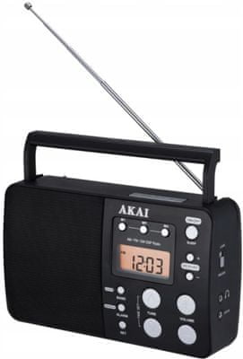 modern fm rádióvevő akai APR-200 fejhallgató kimenet nagyszerű hangzás