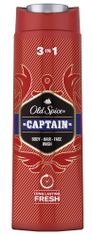 Old Spice Captain tusfürdő és sampon férfiaknak, 400 ml