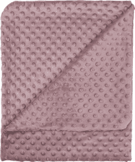 BUBABA takaró Minky rózsaszínű