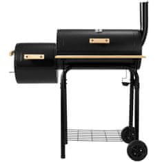 tectake Multifunkciós kerti BBQ Smoker grill