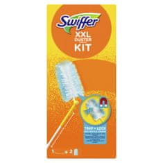 XXL Swiffer készlet száraz tisztításhoz (1 fogantyú + 2 portörlő)