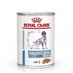 Royal Canin VHN SENSIVITY CHICKEN DOG Konzerv 420g -nedves eledel ételallergiás kutyáknak - csirkével