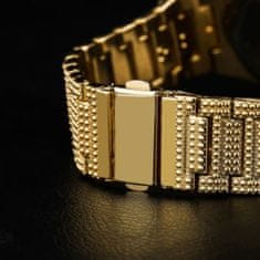 VIVVA® Luxus női karóra, megbízható arany óra, egyedi kvarc óra, elegáns óra rozsdamentes acélból | LUXURIA