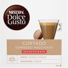 NESCAFÉ Dolce Gusto Cortado Decaffeinato - kávékapszulák - 16 db