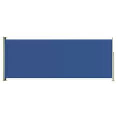 Greatstore kék behúzható oldalsó terasznapellenző 117 x 300 cm