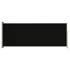 Greatstore fekete behúzható oldalsó terasznapellenző 117 x 300 cm
