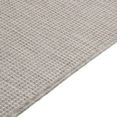 shumee tópszínű lapos szövésű kültéri szőnyeg 200 x 280 cm